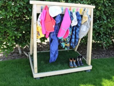 Coat & Wellie Stand