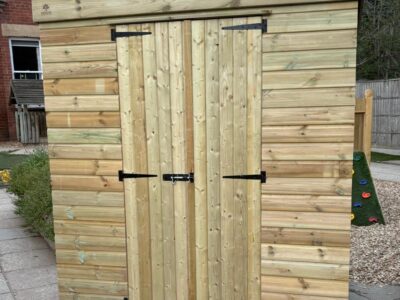Solid Timber Storage Shed