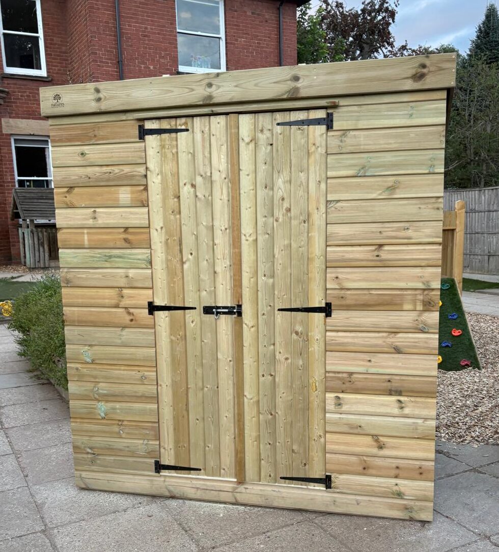 Solid Timber Storage Shed